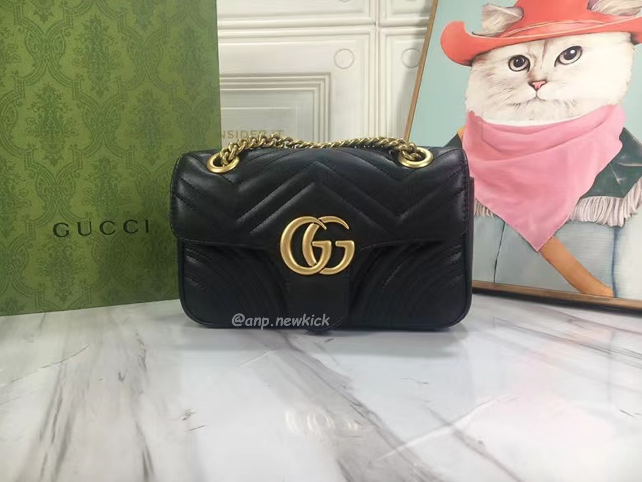 Gucci Gg Marmont Mini Shoulder Bag (6) - newkick.org